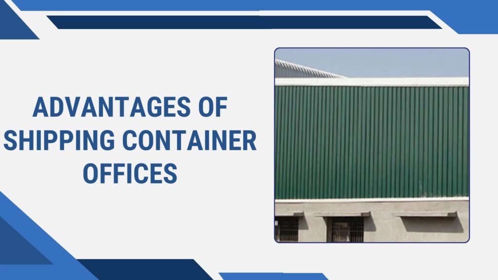 best shipping container offices in India