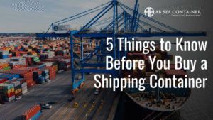 Buy Shipping Container